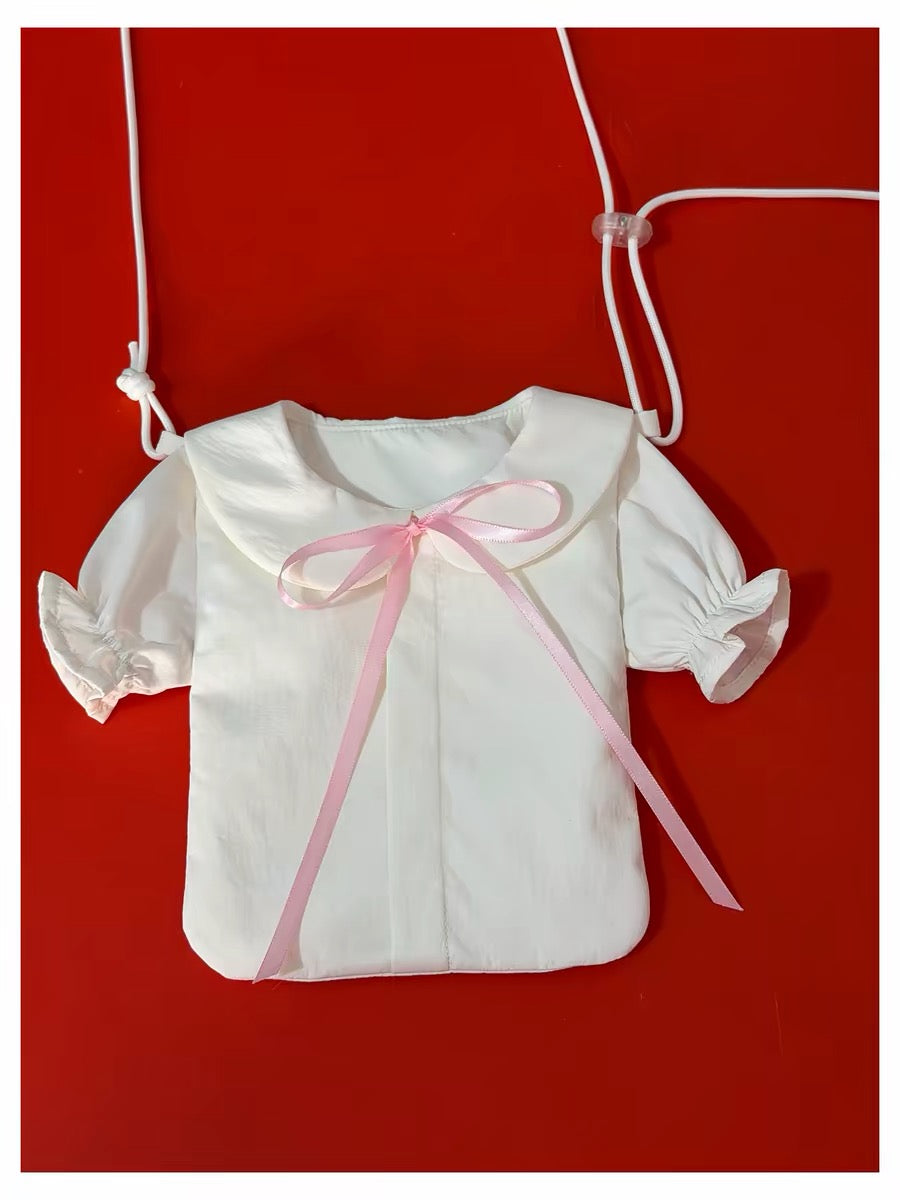 LUMOOR-Princess shirt small bag phone pouch crossbody bag