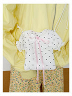 LUMOOR-Princess shirt small bag phone pouch crossbody bag