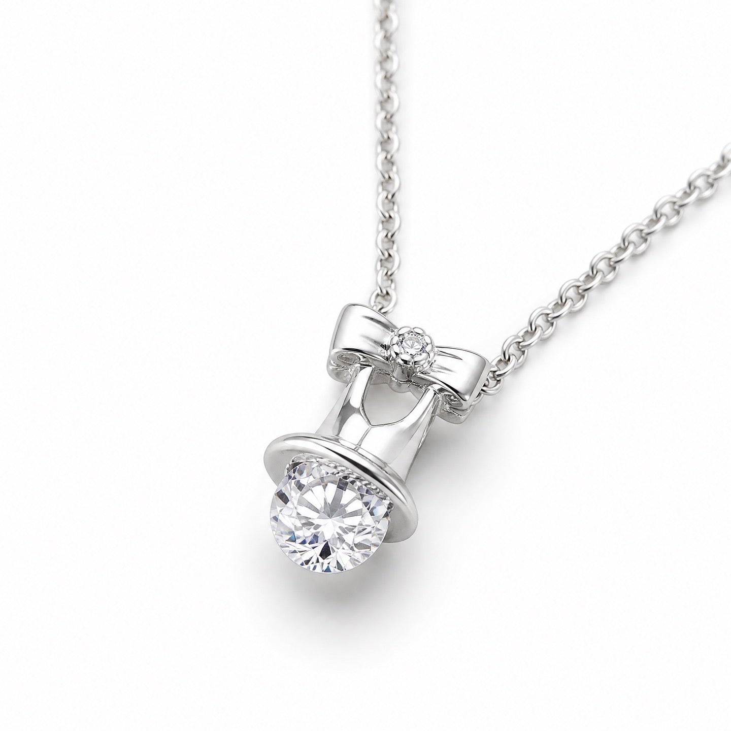 LUMOOR-Little Dress Crystal Necklace